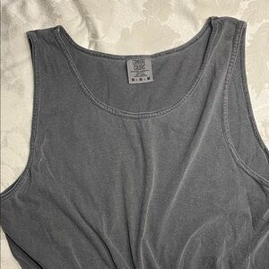 Comfort Colors Women's Charcoal Tank Top